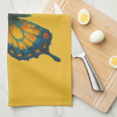Boterfly Floral Theedoek (Quarter Fold)