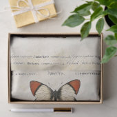 Boterfly  Franse carte Postale ontkoppeling Tissuepapier (Geschenk)