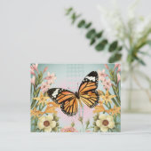 Boterfly Garden-briefkaart Briefkaart (Staand voorkant)