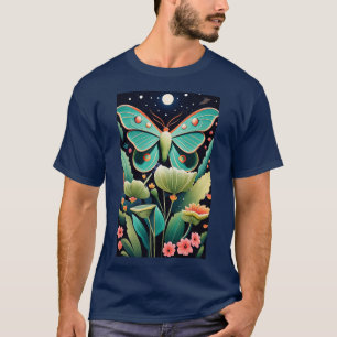 Boterfly Grunge Fairycore Aesthetic Luna Moth Mus T-shirt