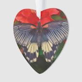 Boterfly Heart Shaped Ornament (voorkant)
