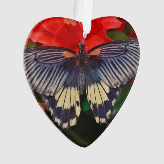 Boterfly Heart Shaped Ornament (voorkant)