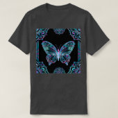 Boterfly Holographic color art SKY T-shirt (Design voorkant)