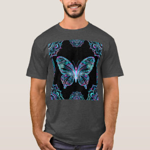 Boterfly Holographic color art SKY T-shirt