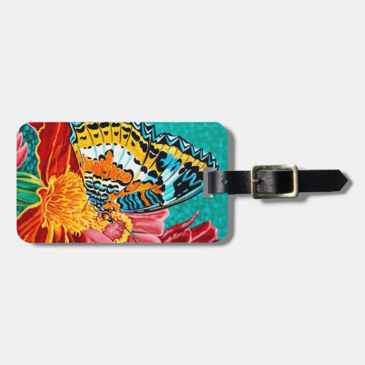 Boterfly I Bagagelabel (Voorkant horizontaal)