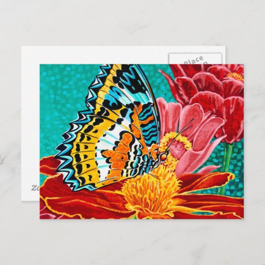 Boterfly I Briefkaart (Voorkant / Achterkant)