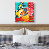 Boterfly I Canvas Afdruk (Insitu (Slaapkamer))