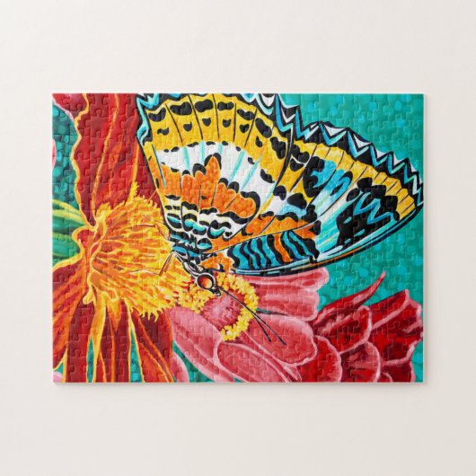 Boterfly I Legpuzzel (Horizontaal)