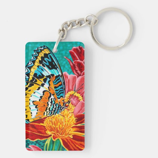 Boterfly I Sleutelhanger (achterkant)