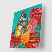 Boterfly I Vierkante Klok (Hoek)