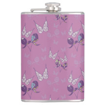 Boterfly Joy Flask (Paars)