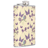 Boterfly Joy in Cream Flask Heupfles (Rechts)