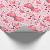 Boterfly Love Wrapping Paper Cadeaupapier (Hoek)
