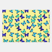 Boterfly Love Wrapping Paper Sheets (Voorkant 3)