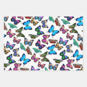 Boterfly Love Wrapping Paper Sheets (Voorkant 2)