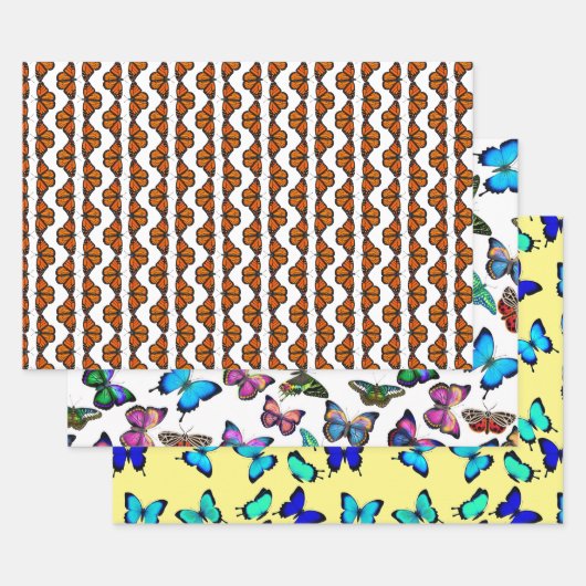 Boterfly Love Wrapping Paper Sheets (Set)