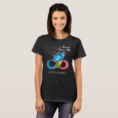 Boterfly Lung Cancer Awareness T-shirt (Voorkant volledig)