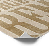 Boterfly met woorden poster (Hoek)