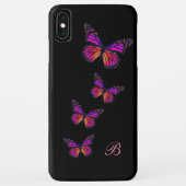 Boterfly Natuur Theme Monogram Case-Mate iPhone Case (Achterkant)