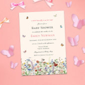 Boterfly onderweg | Boho Baby shower Kaart