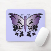 Boterfly Paars Muismat (Met muis)