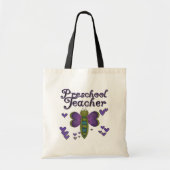Boterfly Preschool leraar overhemden en cadeaus Tote Bag (Voorkant)