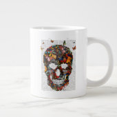 Boterfly Skull Grote Koffiekop (Rechts)