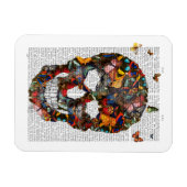 Boterfly Skull Magneet (Horizontaal)