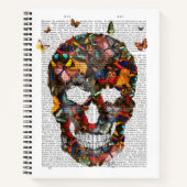 Boterfly Skull Notitieboek (Voorkant)