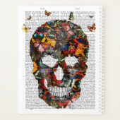 Boterfly Skull Planner (Achterkant)