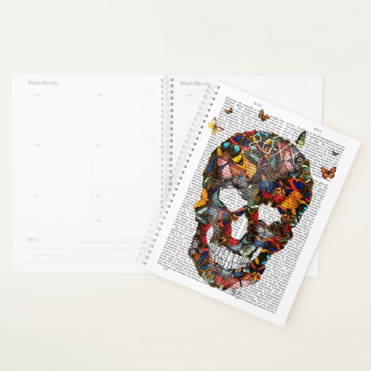 Boterfly Skull Planner (Display)