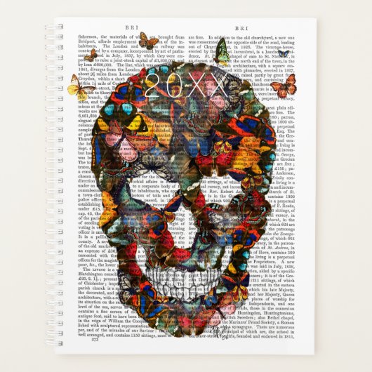 Boterfly Skull Planner (Voorkant)