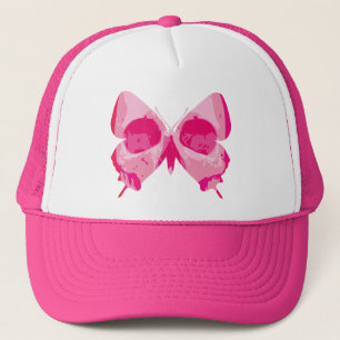 Boterfly Skull Trucker Pet