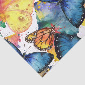 Boterfly Splash Colorful Decoupage Tissuepapier (Detail)