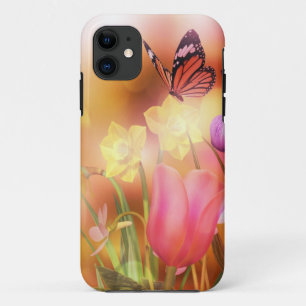Boterfly Spring sun dans iPone hoesje