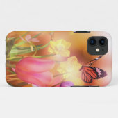 Boterfly Spring sun dans iPone hoesje (Achterkant (horizontaal))