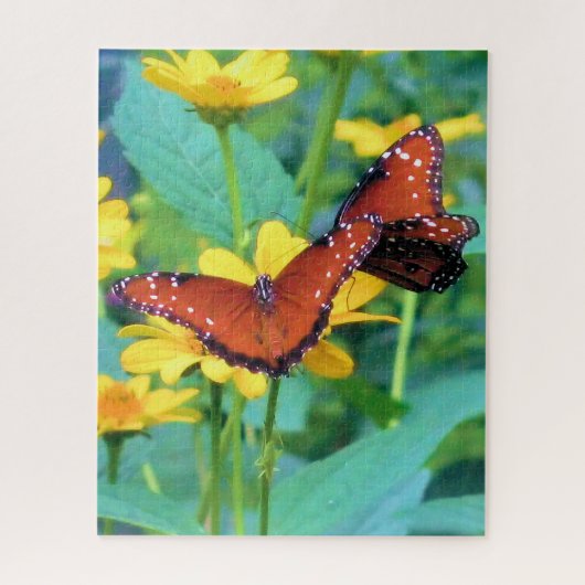 Boterfly Summer Garden - 16x20 - 520 pc Legpuzzel (Verticaal)