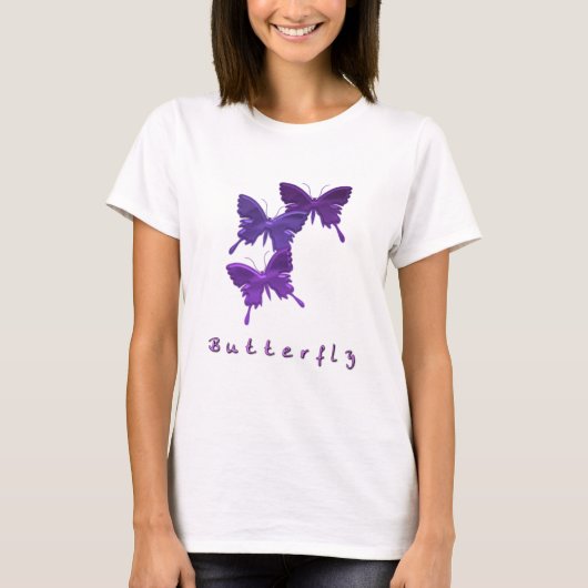 Boterfly Trio Long Sleeve T-Shirt (Voorkant)