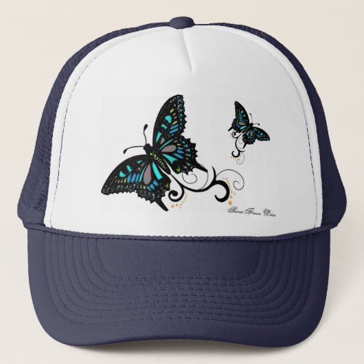 Boterfly Trucker Hat Pet (Voorkant)