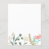 Boterfly Tuinkers voor Baby Kaart (Achterkant)