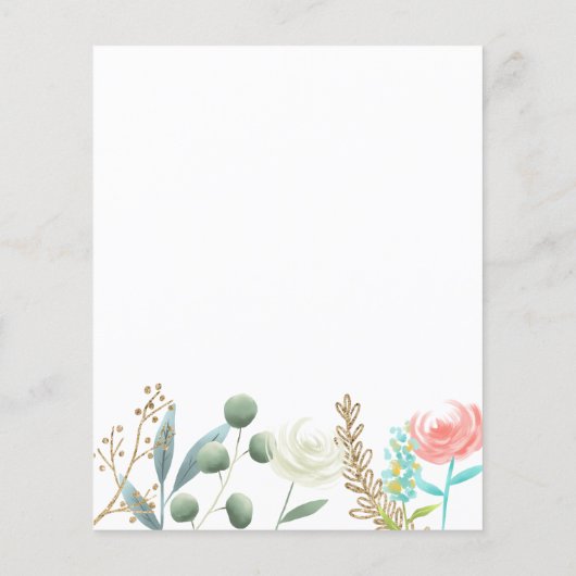 Boterfly Tuinkers voor Baby Kaart (Achterkant)