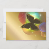 Boterfly-uitnodiging Kaart (Voorkant)