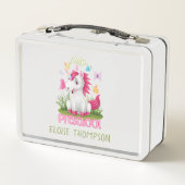 Boterfly Unicorn Preschool Terug naar school (Achterkant)