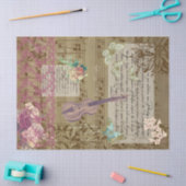 Boterfly, Violin en Lace Ephemera Tissuepapier (Craft)