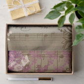 Boterfly, Violin en Lace Ephemera Tissuepapier (Geschenk)