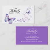 Boterfly Visitekaartje Cute Salon Spa (Voorkant / Achterkant)