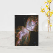 Boterfly-vorm planetaire nebula kaart (Gele Bloem)