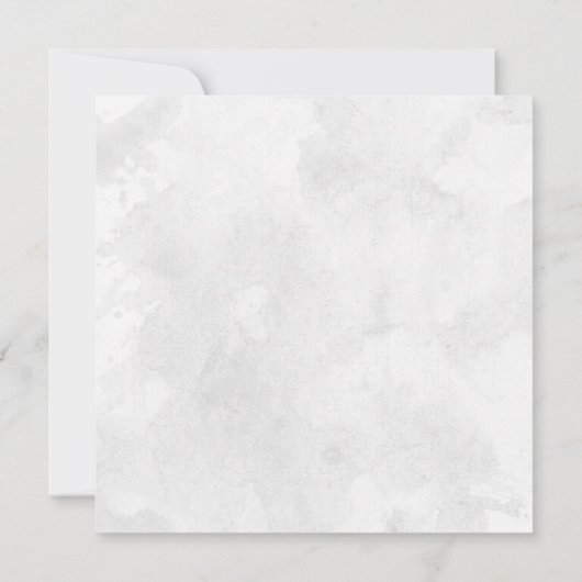 Boterfly Wedding Invitations Kaart (Achterkant)