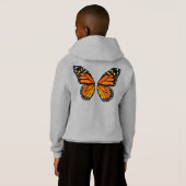 Boterfly Wings Kinder Sweatshirt Cute Butterfly To (Achterkant volledig)