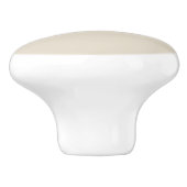 Botergeel Wit Keramische Knop (Zijkant)